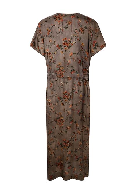 acres dress woman grey red UMA WANG | UP5026UW087
